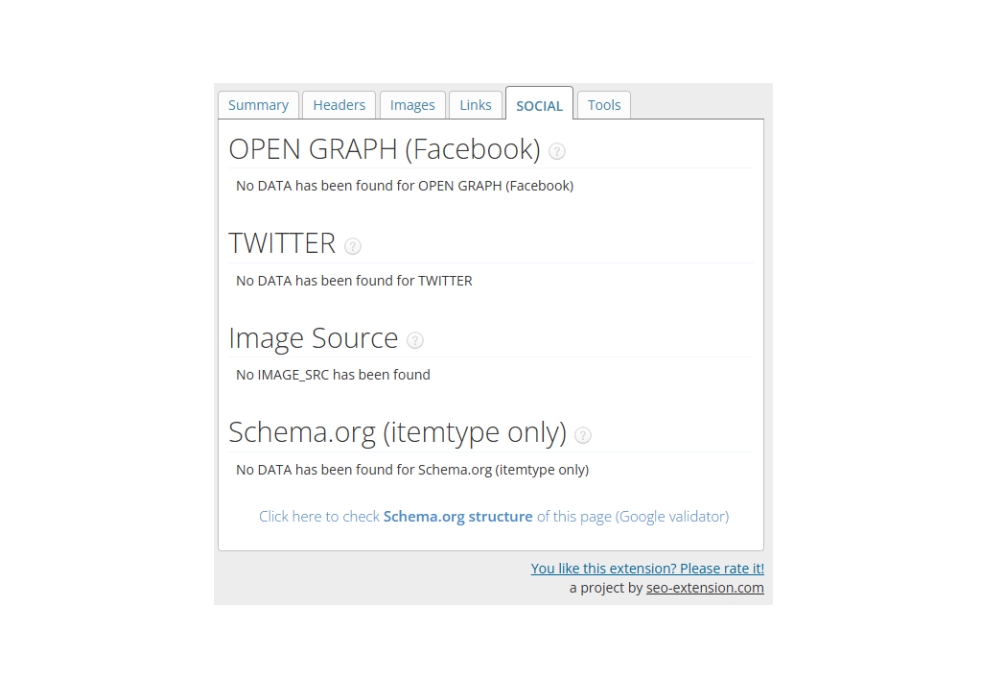 extensiones seo chrome