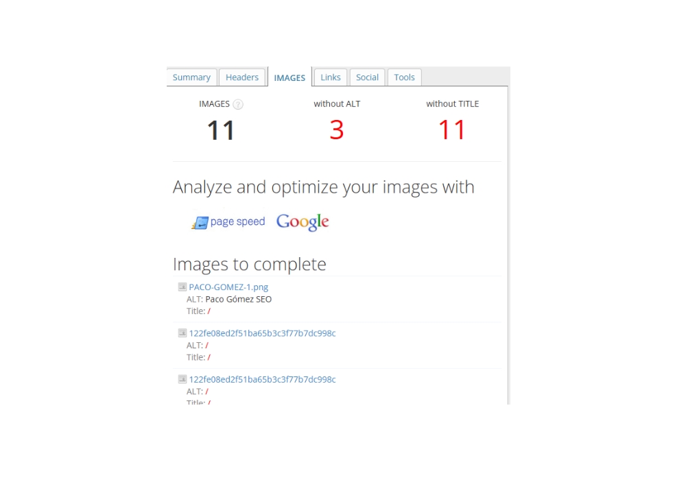 plugin seo chrome