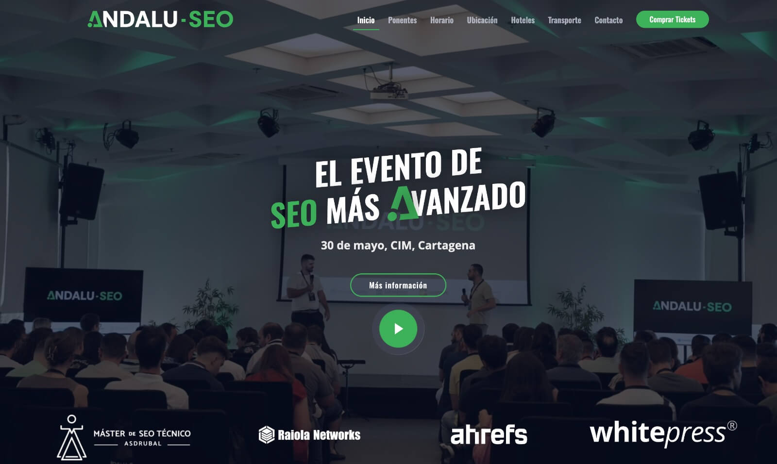 Andalu-SEO 2026 — Evento SEO avanzado en Cartagena