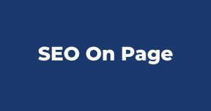 seo on page que es