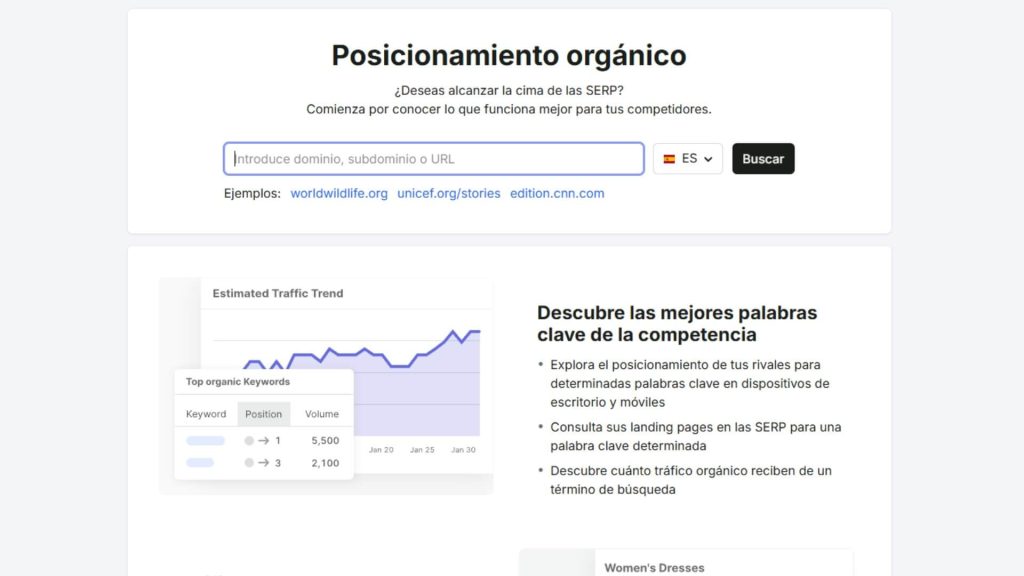 Google Search Console vs semrush